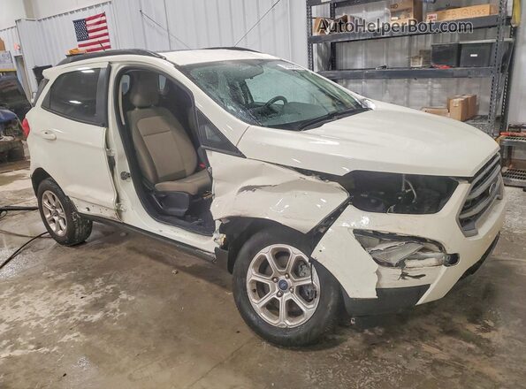 MAJ6S3GL1KC308890 2019 FORD ECOSPORT White Առջևի աջ