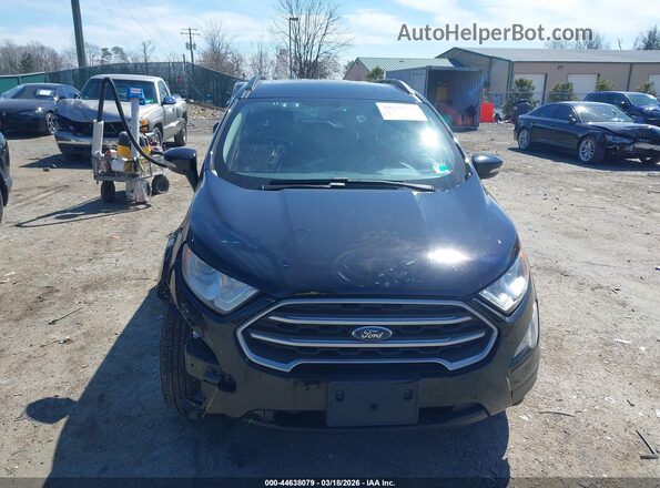 MAJ6S3GL1MC402223 2021 FORD ECOSPORT Black Widok zestawu wskaźników