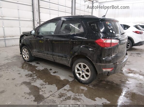 MAJ6S3GL4KC272211 2019 FORD ECOSPORT Black Задня ліва чверть