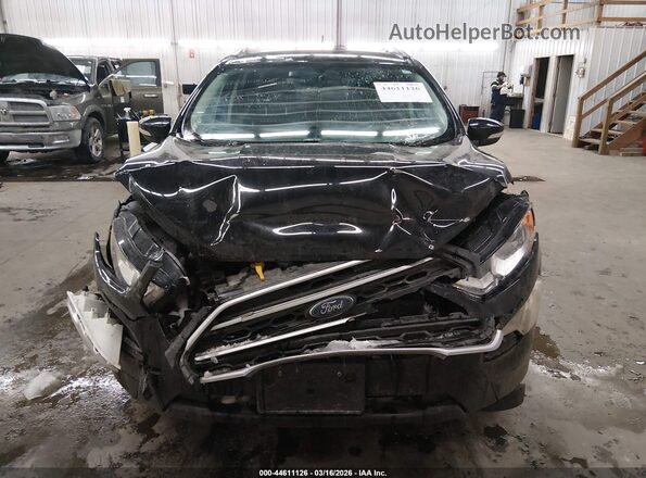 MAJ6S3GL4KC272211 2019 FORD ECOSPORT Black Вид задньої частини салону
