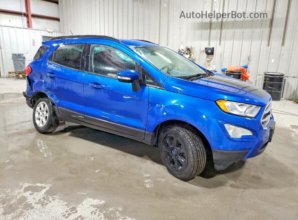 MAJ6S3GL4MC409621 2021 FORD ECOSPORT Blue Передня права чверть
