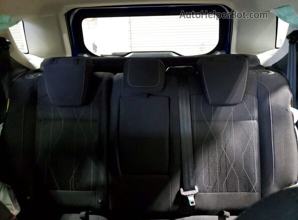 MAJ6S3GL4MC409621 2021 FORD ECOSPORT Blue Вид задніх сидінь