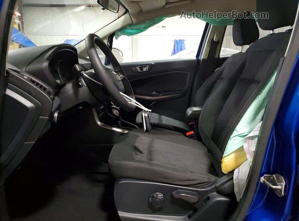 MAJ6S3GL4MC409621 2021 FORD ECOSPORT Blue Вид салону спереду
