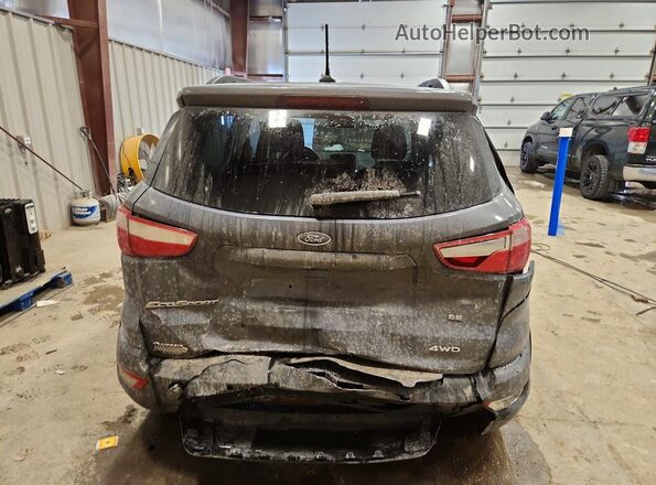 MAJ6S3GL5KC253215 2019 FORD ECOSPORT Gray უკანა ხედი