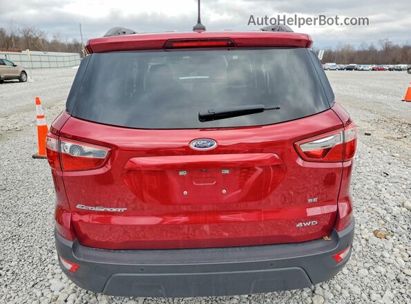 MAJ6S3GL5MC408395 2021 FORD ECOSPORT Красный 