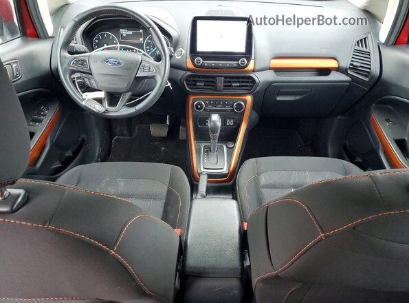 MAJ6S3GL5MC408395 2021 FORD ECOSPORT Красный 