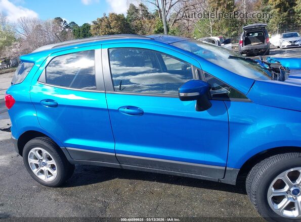 MAJ6S3GL7KC301359 2019 FORD ECOSPORT Blue Սալոնի 360 աստիճան տեսք