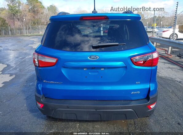 MAJ6S3GL7KC301359 2019 FORD ECOSPORT Blue 
