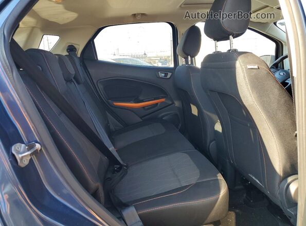 MAJ6S3GL9NC471095 2022 FORD ECOSPORT Blue Widok wnętrza z tyłu