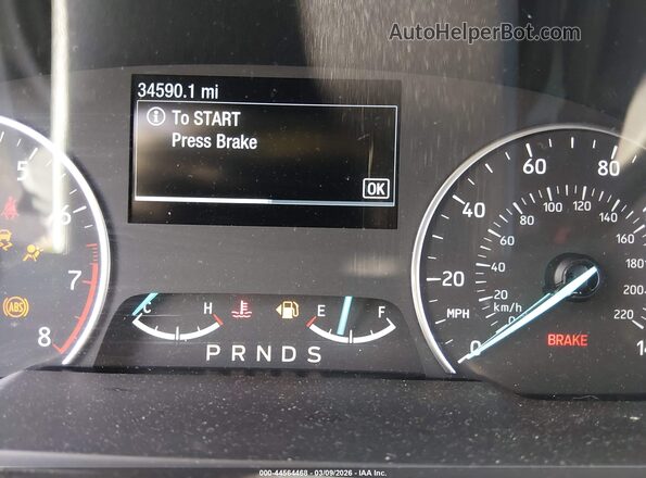 MAJ6S3GLXLC328752 2020 FORD ECOSPORT Blue Вид задніх сидінь