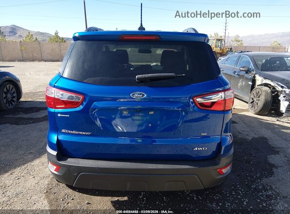 MAJ6S3GLXLC328752 2020 FORD ECOSPORT Blue 