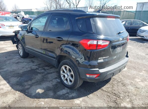 MAJ6S3GLXLC330470 2020 FORD ECOSPORT Black Rear left
