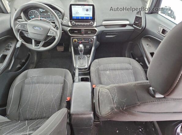 MAJ6S3GLXMC441117 2021 FORD ECOSPORT Black Widok deski rozdzielczej