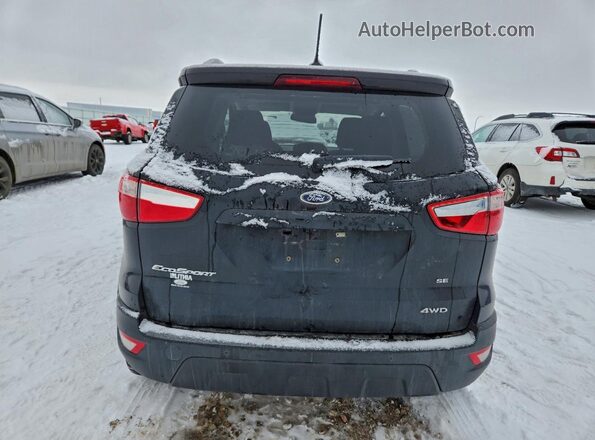 MAJ6S3GLXMC441117 2021 FORD ECOSPORT Black Widok z tyłu