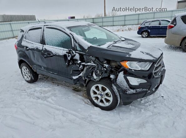 MAJ6S3GLXMC441117 2021 FORD ECOSPORT Black Przód prawy
