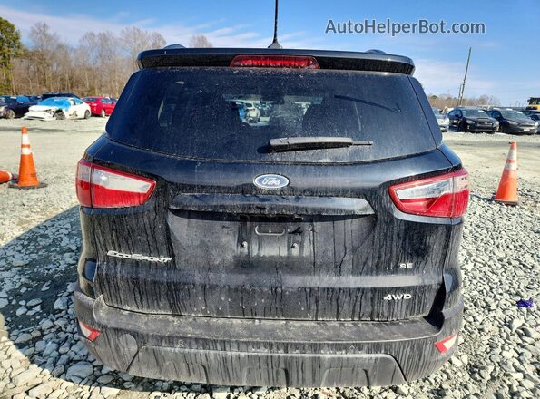 MAJ6S3GLXMC451534 2021 FORD ECOSPORT Black Հետևի տեսք