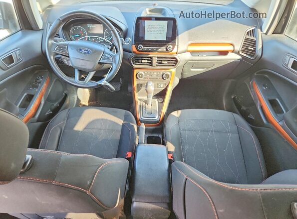 MAJ6S3GLXMC451534 2021 FORD ECOSPORT Black Առջևի վահանակի տեսք