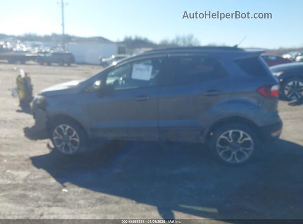 MAJ6S3JL0KC250697 2019 FORD ECOSPORT Gray 
