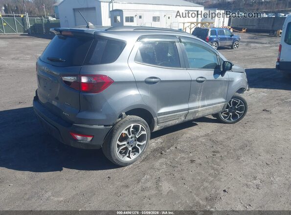 MAJ6S3JL0KC250697 2019 FORD ECOSPORT Gray 