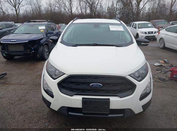 MAJ6S3JL1KC293557 2019 FORD ECOSPORT White 
