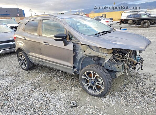 MAJ6S3JL2KC285371 2019 FORD ECOSPORT Gray 