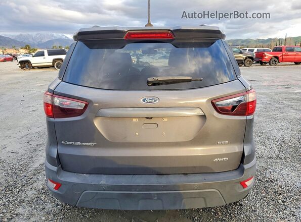MAJ6S3JL2KC285371 2019 FORD ECOSPORT Gray 