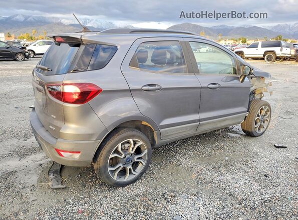 MAJ6S3JL2KC285371 2019 FORD ECOSPORT Gray 