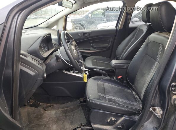 MAJ6S3JL2KC285371 2019 FORD ECOSPORT Gray 