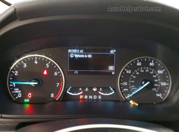 MAJ6S3JL4MC422359 2021 FORD ECOSPORT Silver ხელსაწყოთა პანელის ხედი