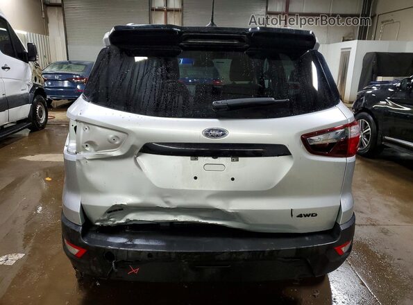 MAJ6S3JL4MC422359 2021 FORD ECOSPORT Silver უკანა ხედი