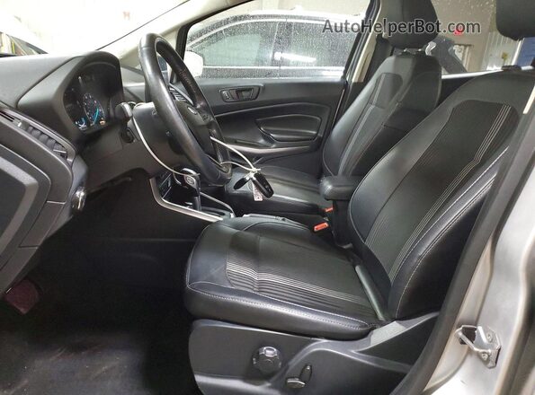 MAJ6S3JL4MC422359 2021 FORD ECOSPORT Silver წინა სალონის ხედი