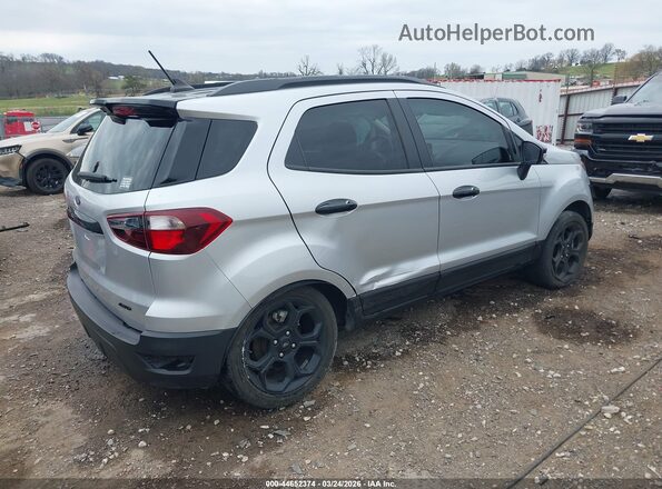MAJ6S3JLXMC448965 2021 FORD ECOSPORT Silver უკანა მარჯვენა