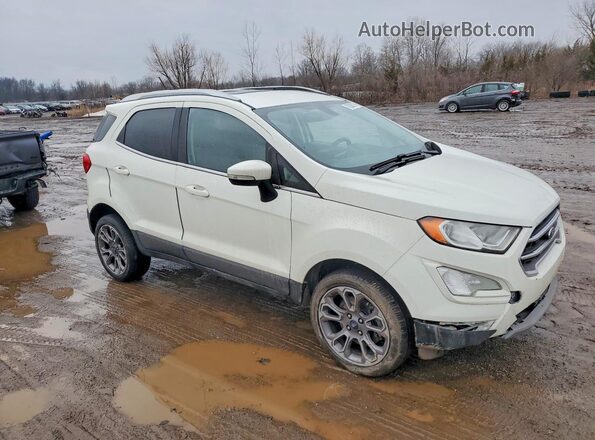 MAJ6S3KL0KC285156 2019 FORD ECOSPORT White 
