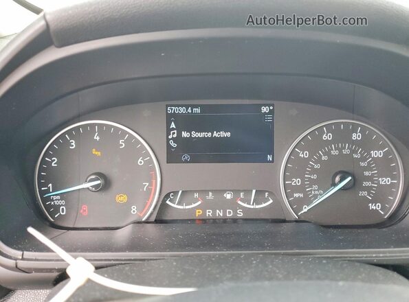 MAJ6S3KL0KC285156 2019 FORD ECOSPORT White 