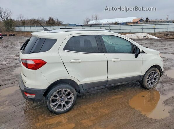 MAJ6S3KL0KC285156 2019 FORD ECOSPORT White 