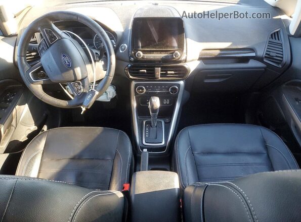 MAJ6S3KL2KC281710 2019 FORD ECOSPORT Blue Vista del salpicadero