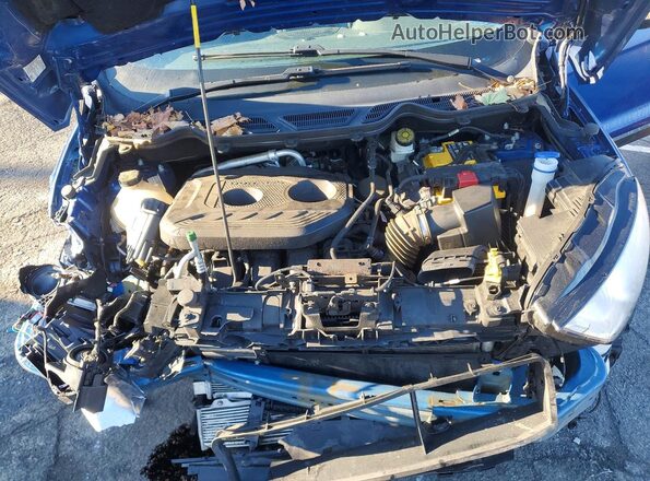 MAJ6S3KL2KC281710 2019 FORD ECOSPORT Blue Vista interior trasera