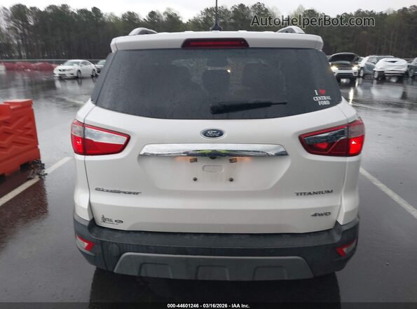 MAJ6S3KL4LC388985 2020 FORD ECOSPORT White 