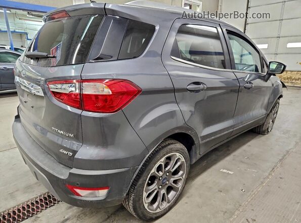 MAJ6S3KL4MC396716 2021 FORD ECOSPORT Gray უკანა მარჯვენა