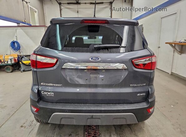 MAJ6S3KL4MC396716 2021 FORD ECOSPORT Gray უკანა ხედი