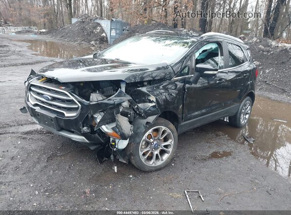 MAJ6S3KL5LC357079 2020 FORD ECOSPORT Black Առջևի ձախ երեք քառորդ տեսարան