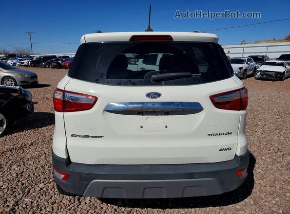 MAJ6S3KL5MC416374 2021 FORD ECOSPORT White Հետևի տեսք