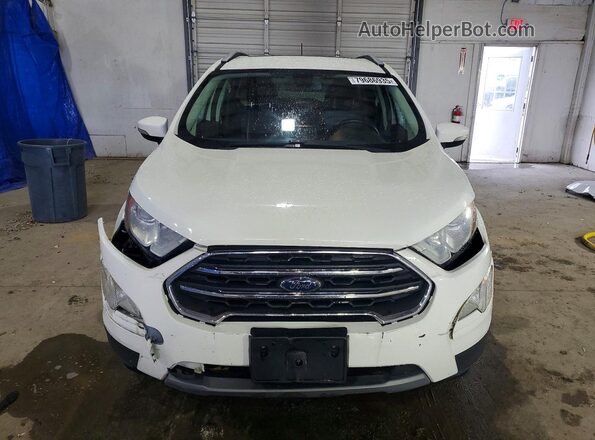 MAJ6S3KL9MC401893 2021 FORD ECOSPORT White წინა ხედი