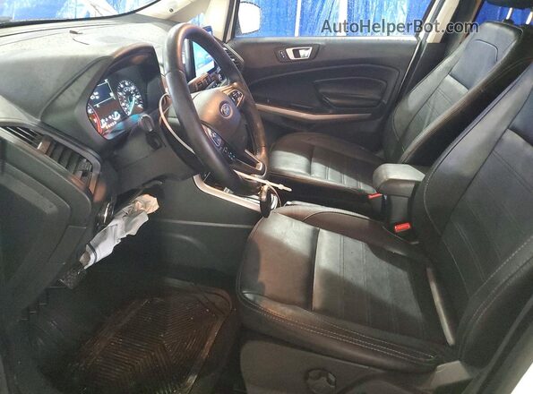 MAJ6S3KL9MC401893 2021 FORD ECOSPORT White წინა სალონის ხედი