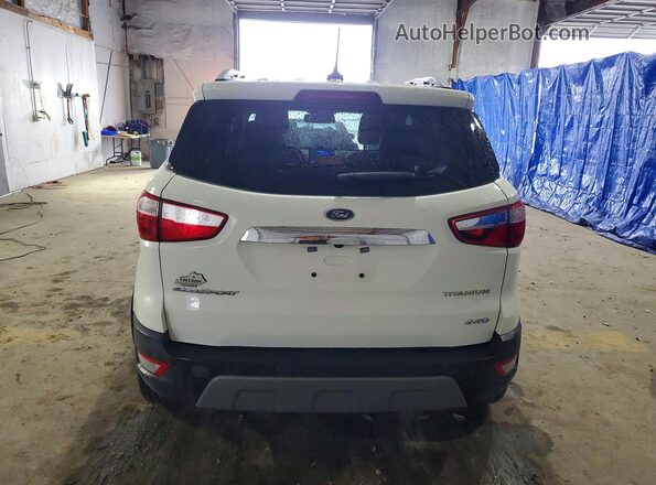 MAJ6S3KL9MC401893 2021 FORD ECOSPORT White უკანა ხედი