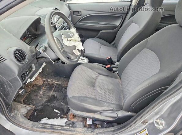 ML32A3HJ4HH012768 2017 MITSUBISHI MIRAGE Gray Вид салону спереду