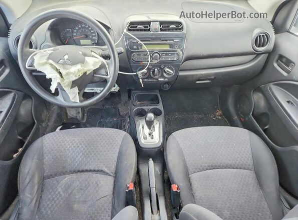 ML32A3HJ4HH012768 2017 MITSUBISHI MIRAGE Gray Вид панелі приладів