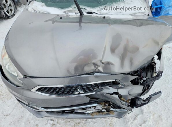 ML32A3HJ4HH012768 2017 MITSUBISHI MIRAGE Gray Вид задньої частини салону