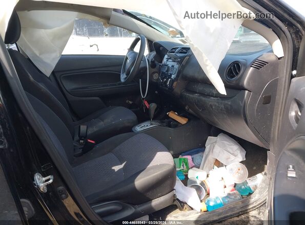 ML32A3HJ5HH007420 2017 MITSUBISHI MIRAGE Черный Вид салона спереди