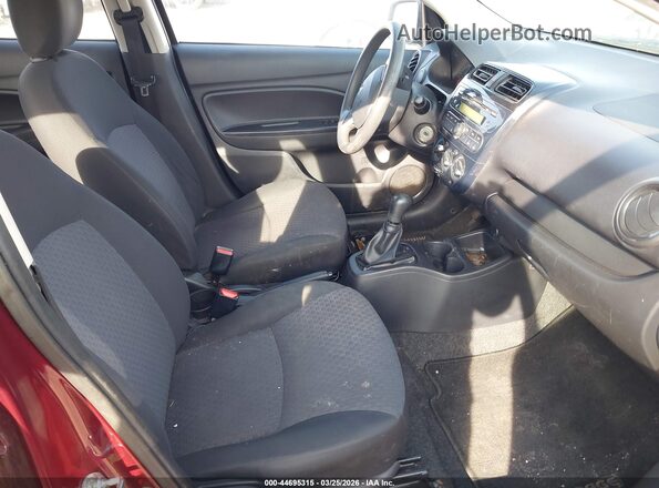 ML32A3HJ6HH005532 2017 MITSUBISHI MIRAGE Purple წინა სალონის ხედი